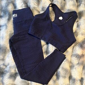 Booty by Brabants Navy Leggings and Top Set